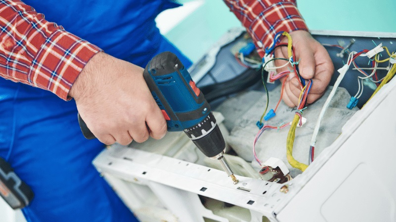 Beykoz Fondital Fondital çamaşır makinesi kart tamiri – Su almama arızası orijinal parça ile giderildi. - Teknik servis örneği